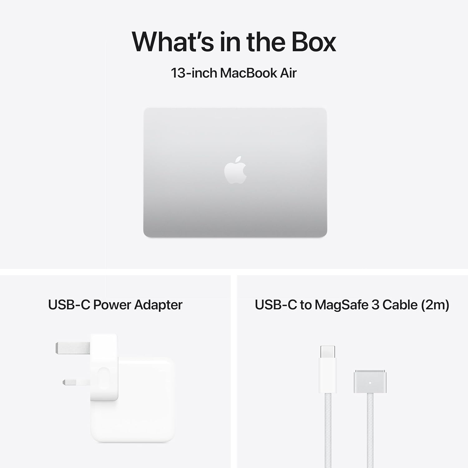 Buy Apple,Apple MacBook Air 13-inch Laptop M4 16GB Unified Memory, 256GB SSD Storage Silver - Gadcet UK | UK | London | Scotland | Wales| Near Me | Cheap | Pay In 3 | Laptops